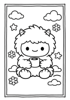 Easy Mythical Creatures Coloring | Ideal For Tiny Fingers