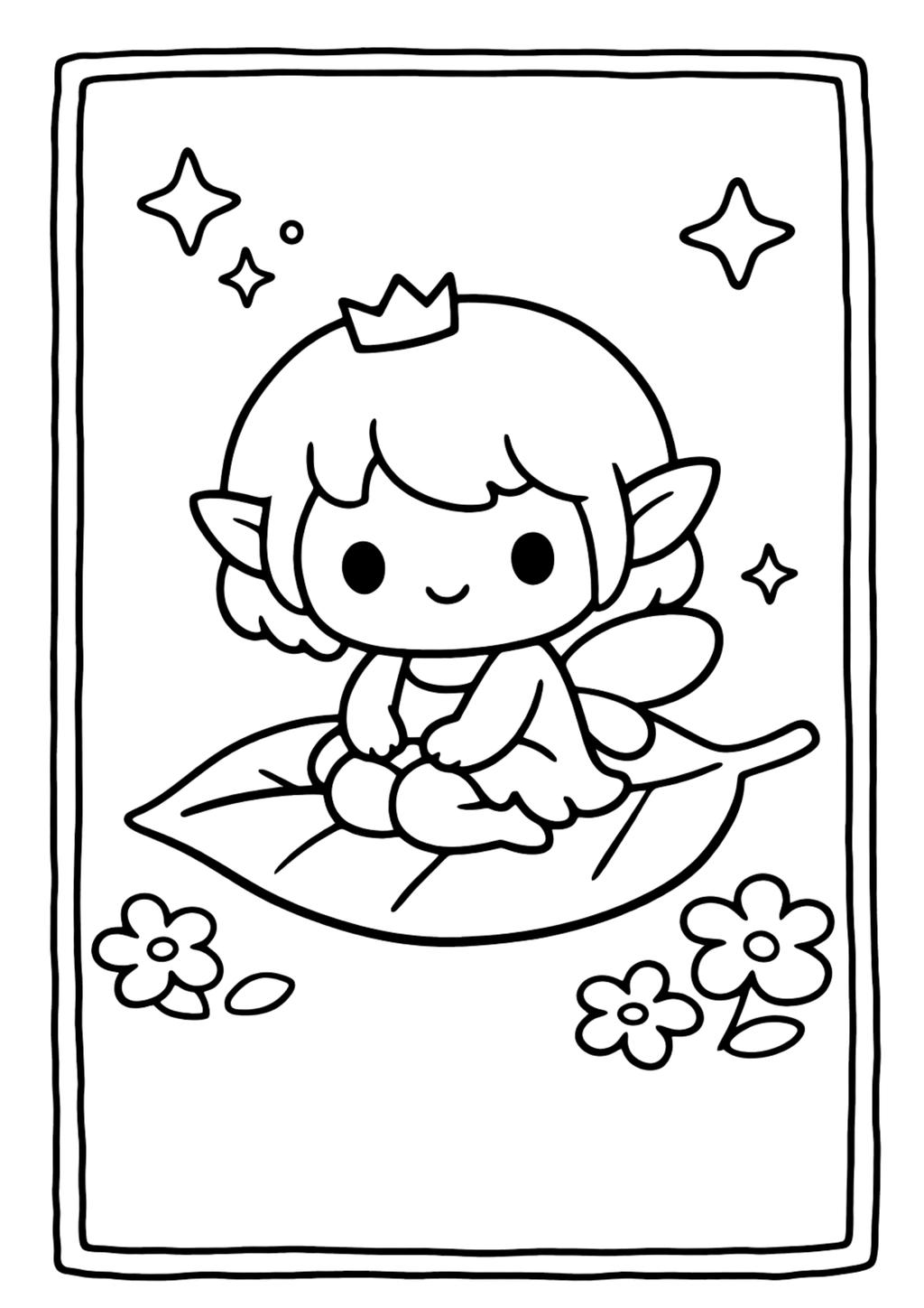 Easy Mythical Creatures Coloring | Ideal For Tiny Fingers
