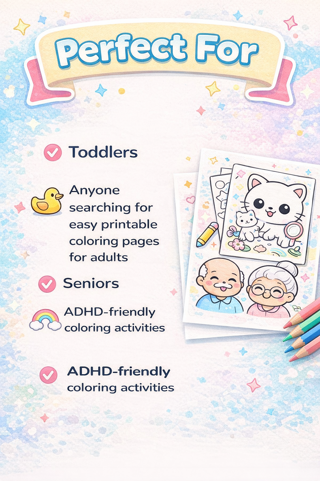 Cozy Coloring Cute Cat STEM  | Kids Coloring Pages PDF Printables