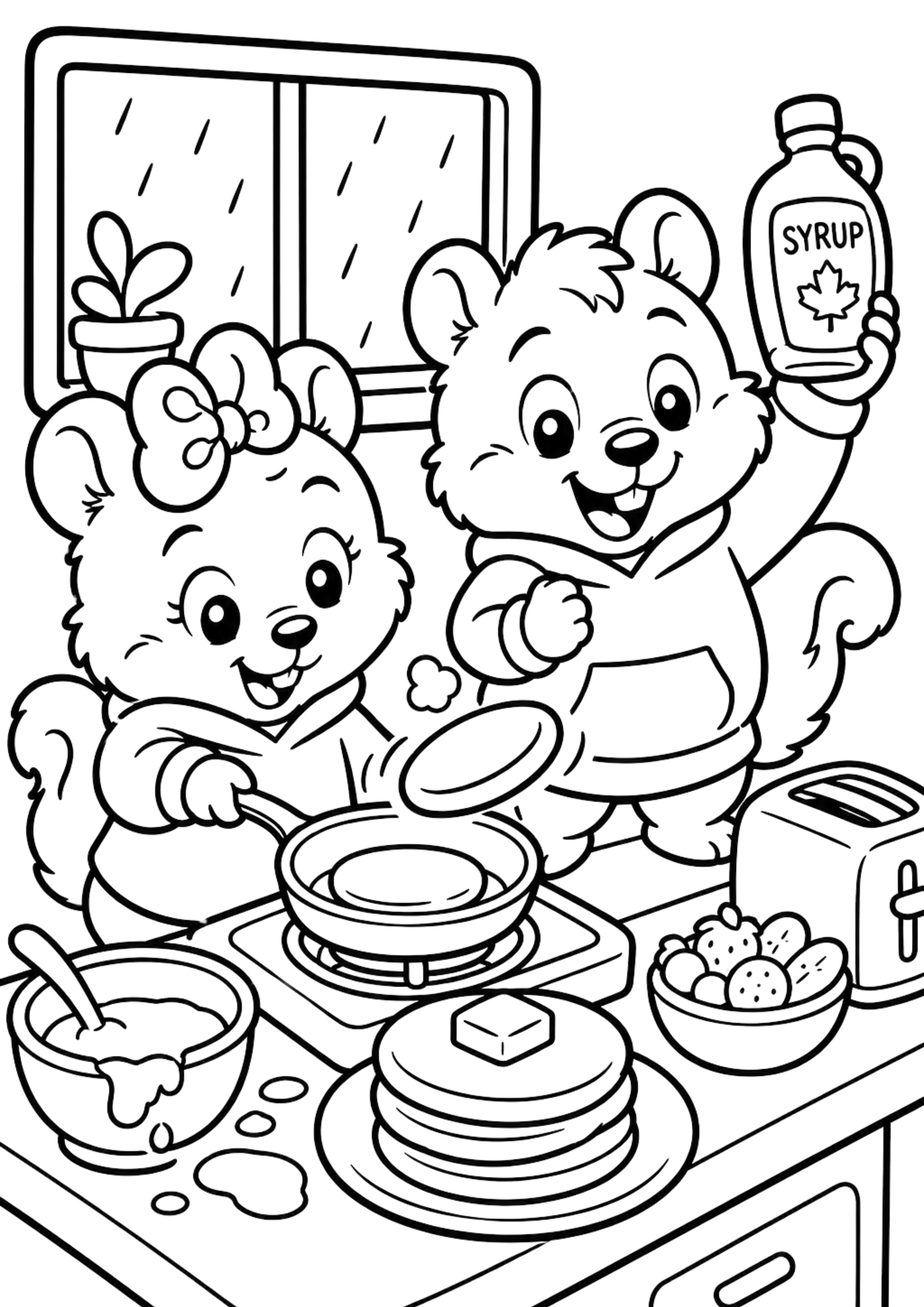 Cute Animal Coloring Pages for Teens | Cozy Apartment Fun PDF