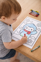 Easy Mythical Creatures Coloring | Ideal For Tiny Fingers
