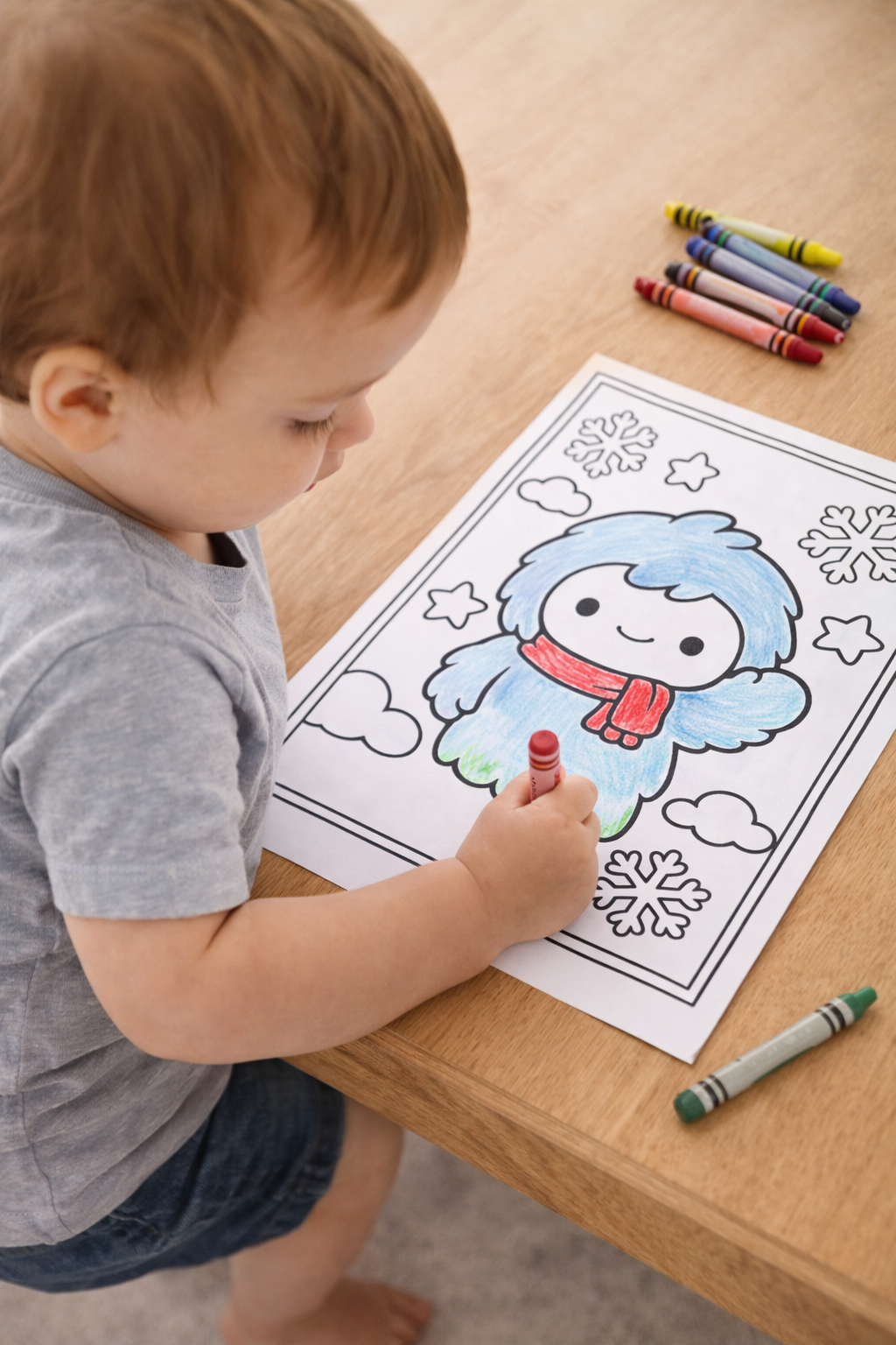 Easy Mythical Creatures Coloring | Ideal For Tiny Fingers