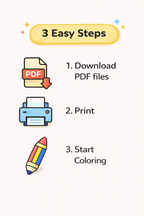 Low Poly Coloring Pages | 50 Geometric Animal PDF Printables for Kids