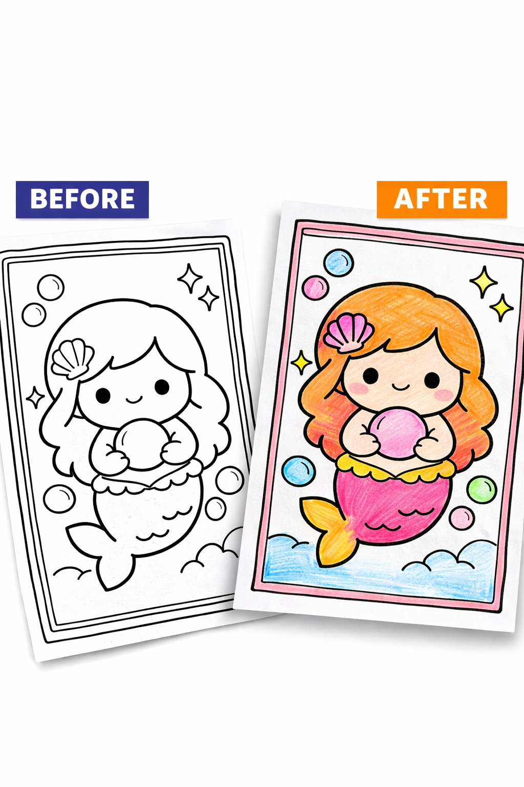 Easy Mythical Creatures Coloring | Ideal For Tiny Fingers