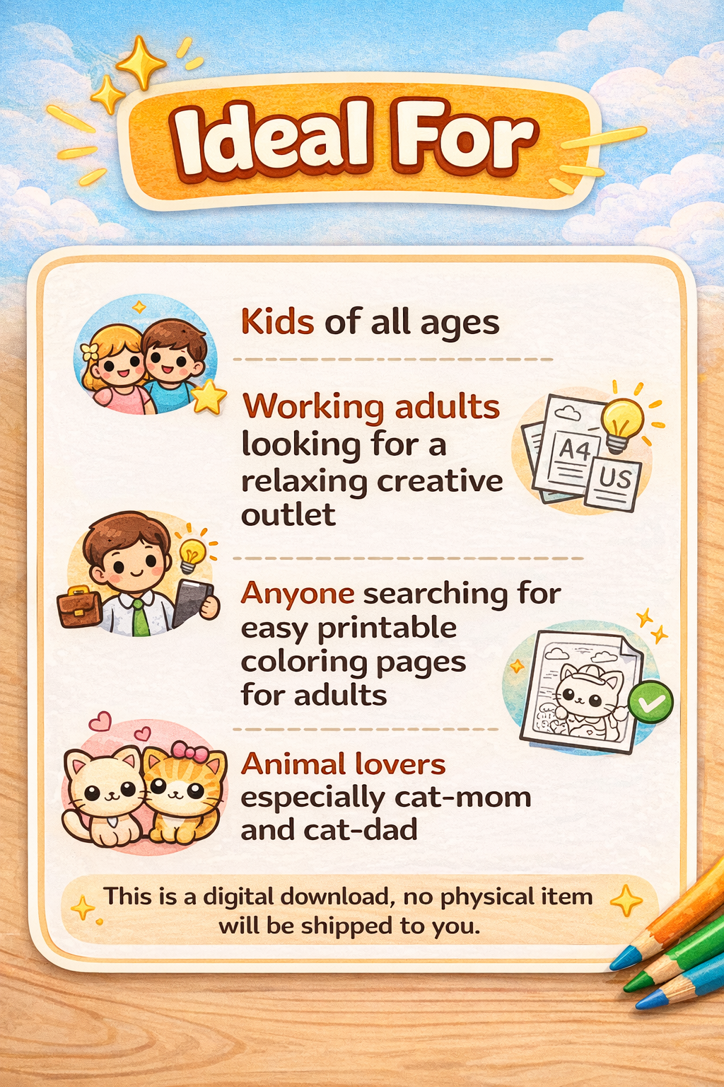 Cute Cat Cozy Explorer Series for Relaxing Activities | 50-Page PDF