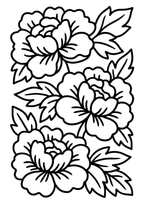 Flowers & Leaves Cozy Coloring Pages | 45 Relaxing PDF Printables
